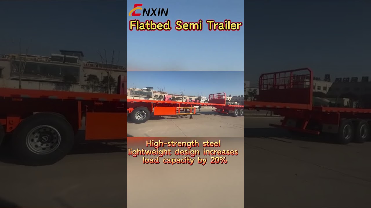 3 Axle Flatbed Semi Trailer – Full Specs & Configuration Breakdown!