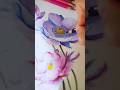 Anemone Flower Coloring | Watercolor & Colored Pencil Art