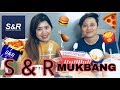 S &amp; R MUKBANG 🌈 (First Mukbang) | Jhulie Fernandez