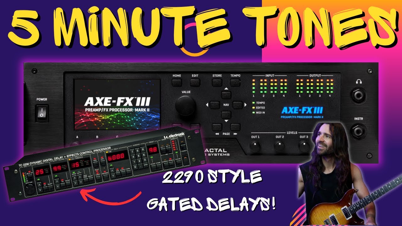 2290 Inspired Reverse Ducking Delay? | 5 Minute Tones