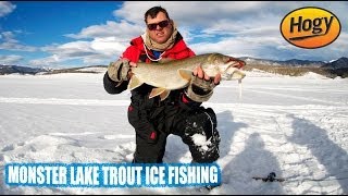 Deep Water Ice Fishing For Monster Lake Trout