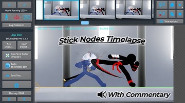 Stick Nodes Animation Time Lapse w/ Commentary - Rai Vs Zen Rematch