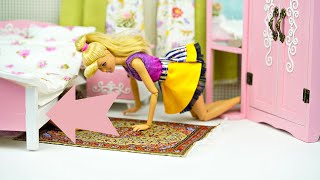 Barbie Family Toddler Dolls Morning Routine& A pet appeared in the Dreamhouse