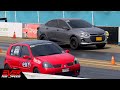 Onix Turbo 🆚 Clio 🆚 Mazda CX-3 🆚 Mustang 🆚 Audi A4 🔥 Drag Races 9na válida piques Barranquilla 2021