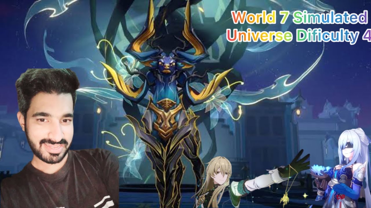 World 7 Simulated Universe E0 100% F2P Clear honka: Star Rail