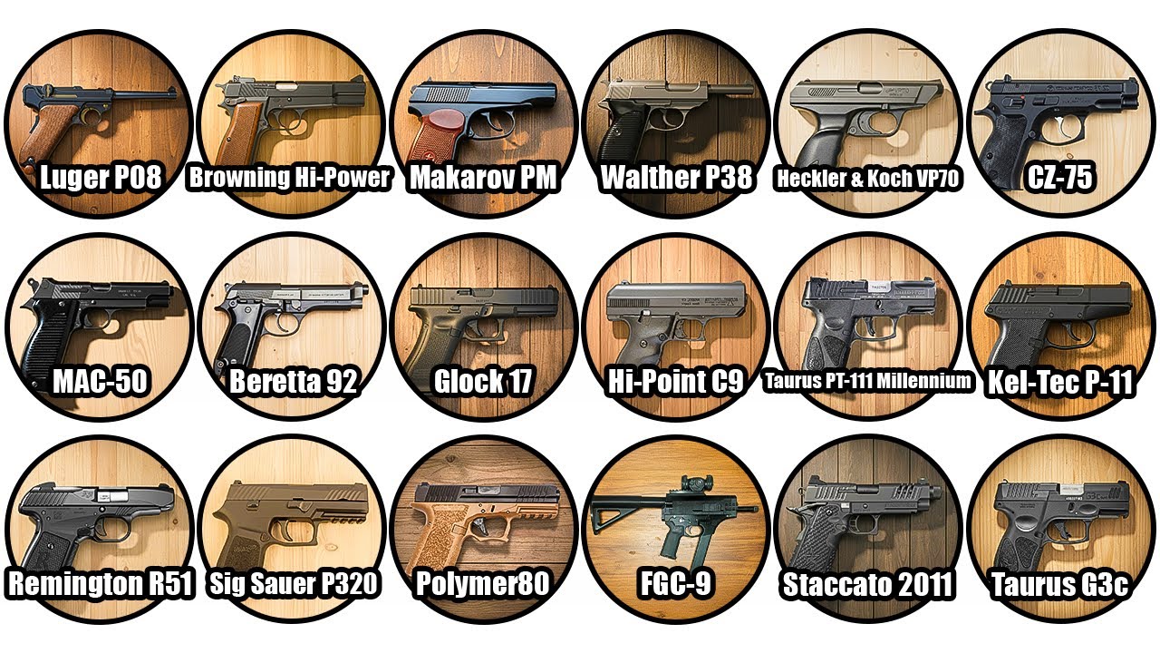 Every 9MM Pistol Explained In 24 Minutes