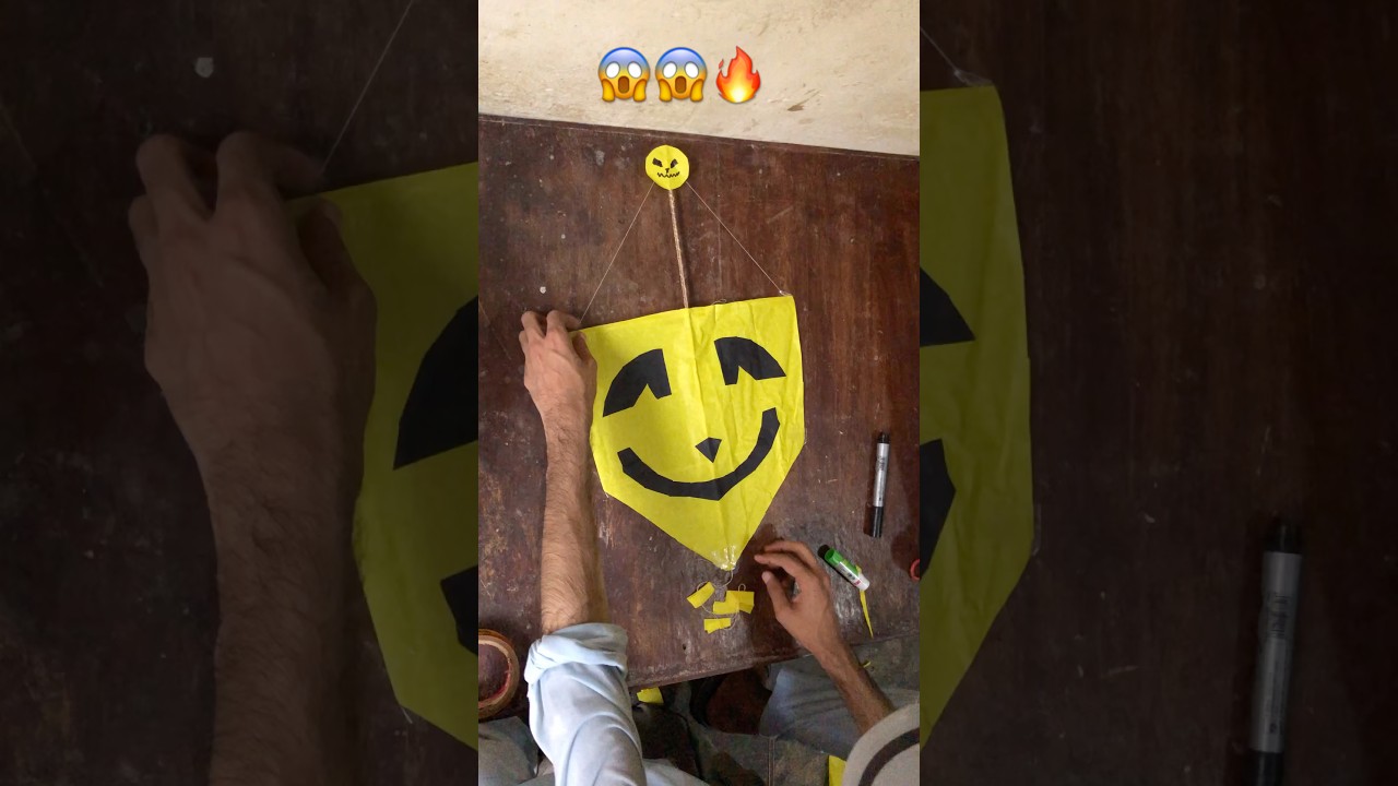 Kite Making Trick 😱🔥