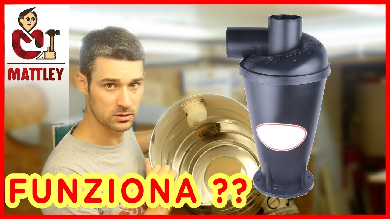 FAI DA TE - Ciclone separatore due anni dopo - FUNZIONA? - YouTube