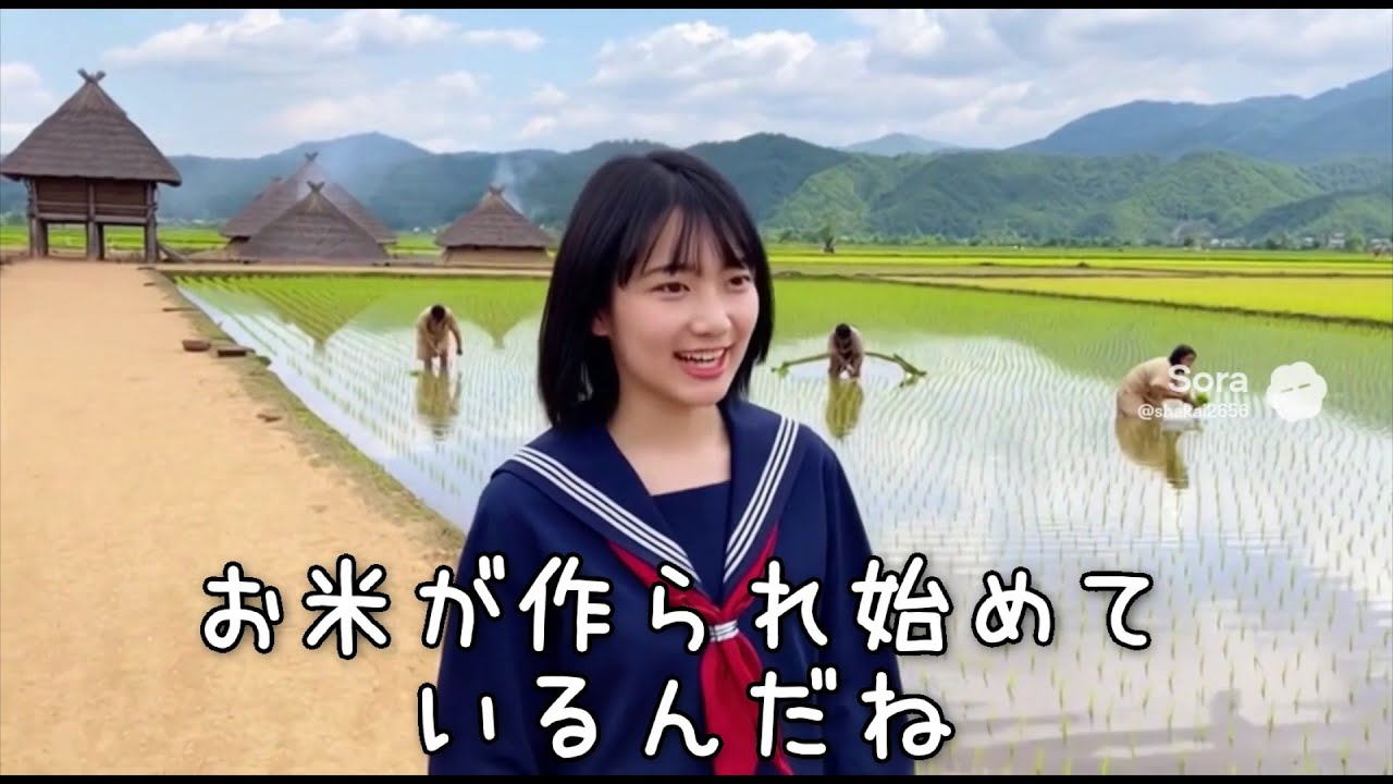 弥生時代に行ったら意外と大変そうだった【Vlog】【タイムトラベル】