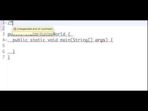 COMP 110 - Java Comments