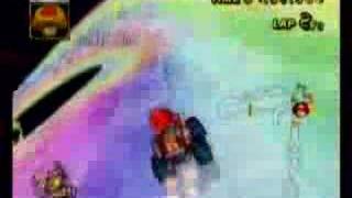 Mario Kart Wii Baby Mario Rainbow Road