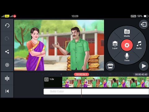 How to Make Cartoon Animation Video in Kinemaster on Android || Cartoon