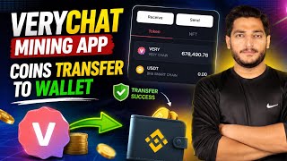 VeryChat Mining App Coin Transfer To Wallet  screenshot 1
