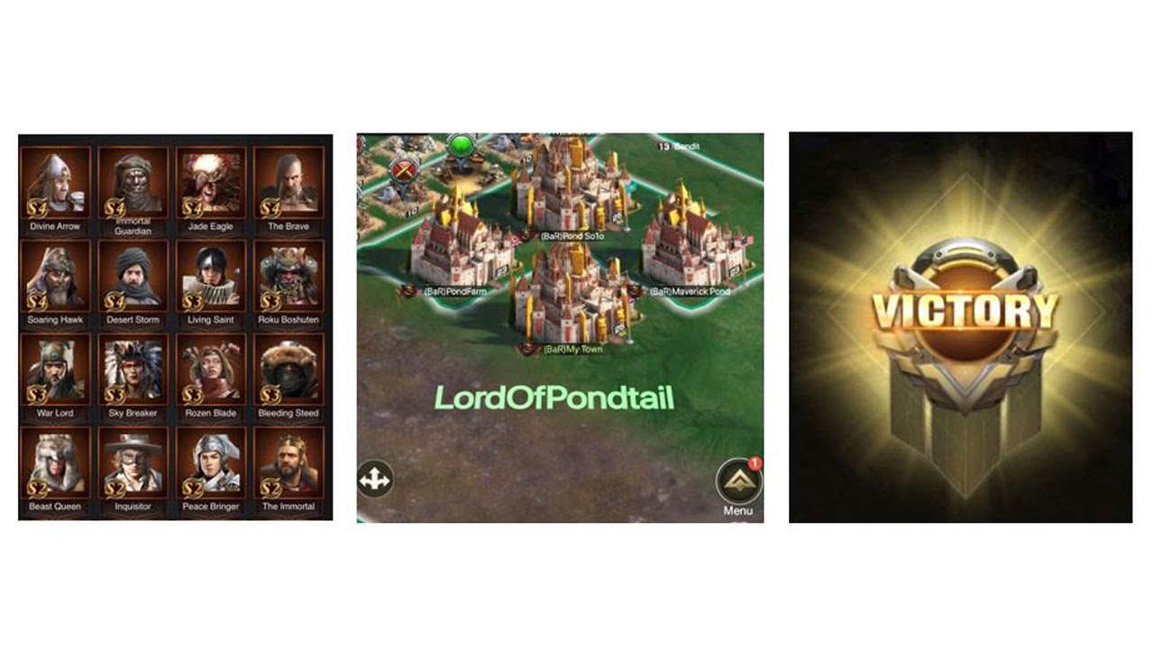 Eden update with castle hits and legion testing. Followed by BOH. YouTube