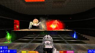 Doom2. Паук-предводитель VS Кибердемон.