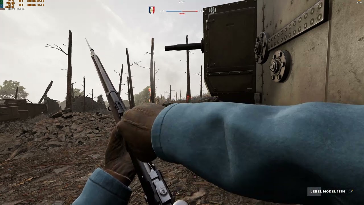 [Beyond the Wire] French Poilu Rifleman circa 1916