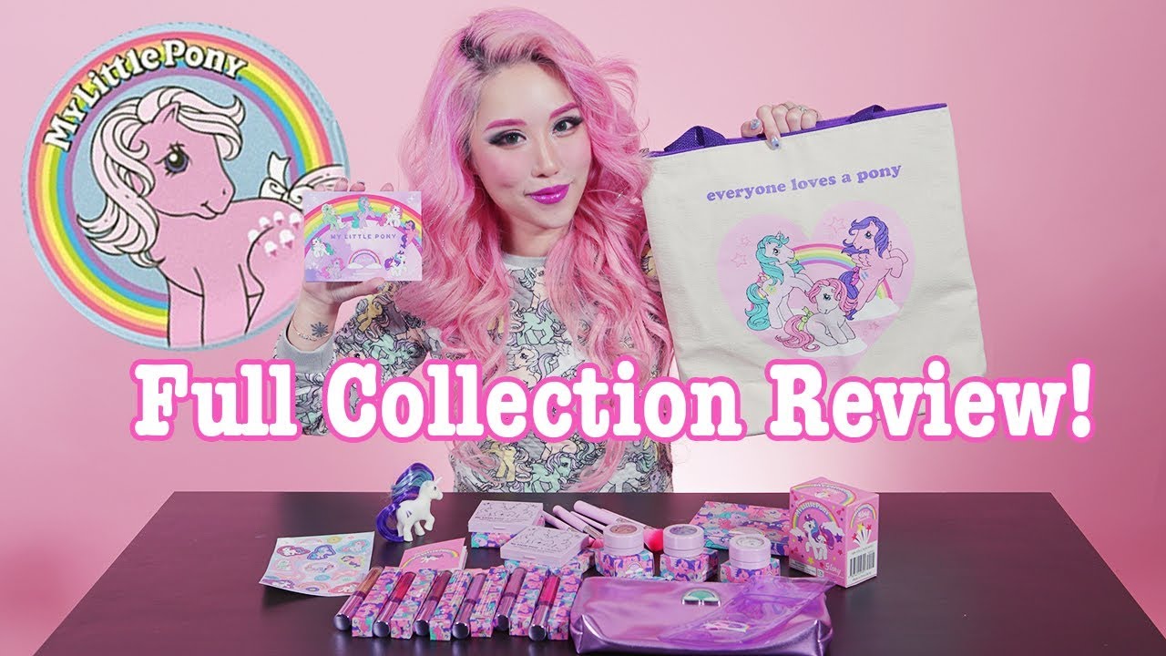 My Little Pony X Colourpop Full Collection Unboxing + Review!