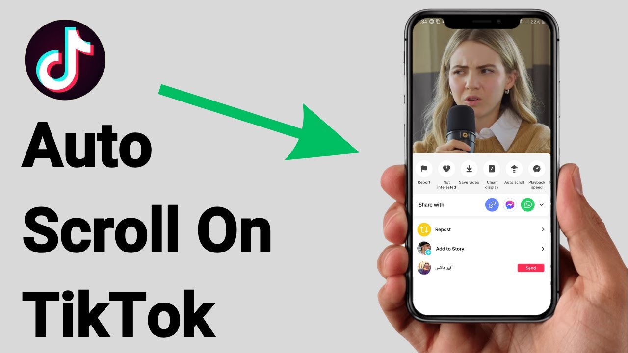 How To Auto Scroll On TikTok (2023) - YouTube