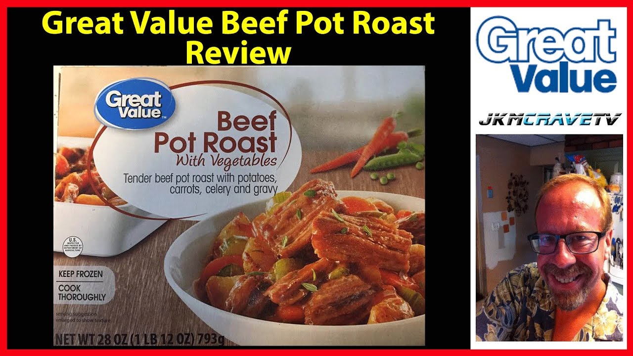 Great Value Beef Pot Roast Review JKMCraveTV YouTube