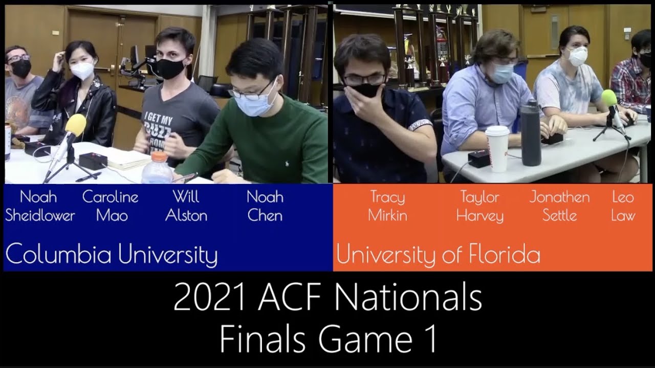 2021 ACF Nationals: Full finals - YouTube