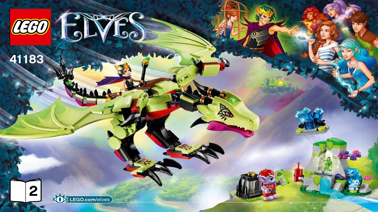 LEGO instructions - Elves - 41183 - The Goblin King's Evil Dragon (Book 2)