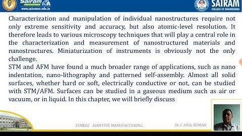 Lecture Video _15ME2_ Module 4 _ Optical Microscopy_Dr C Anil Kumar