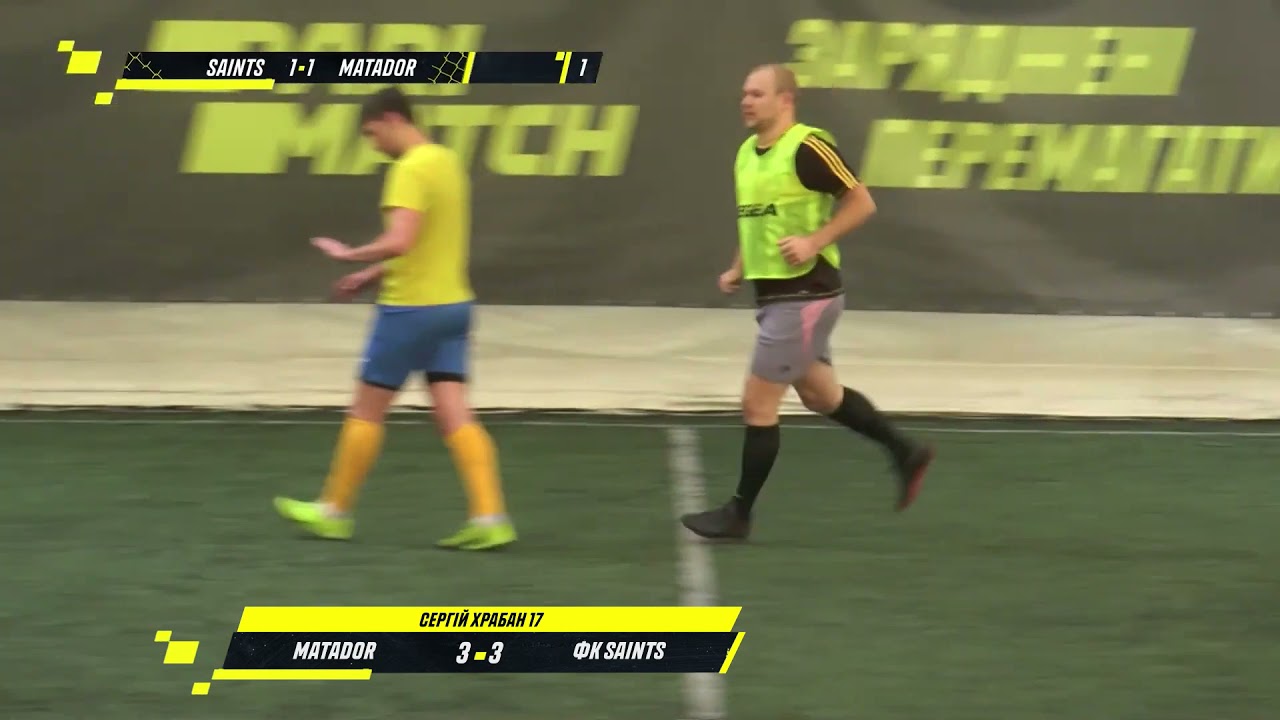 Обзор матча | MATADOR 6 : 5 ФК Saints #SFCK Street Football Challenge Kiev