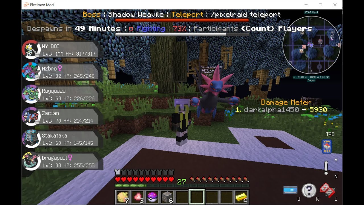 i play pixelmon with new friends YouTube