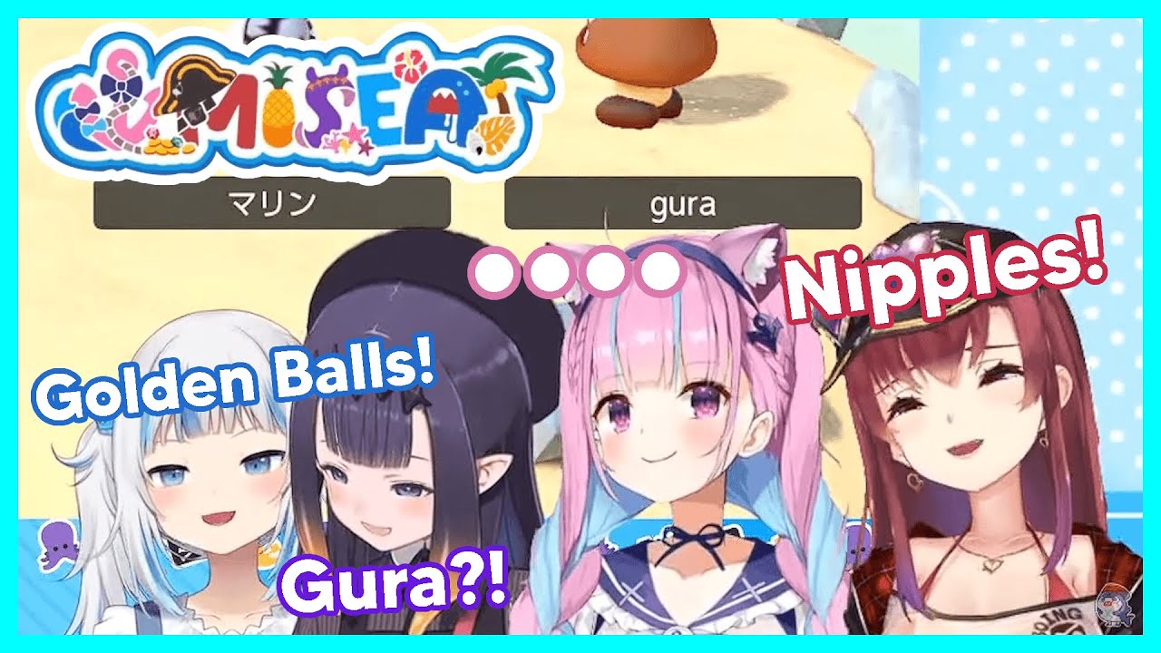 They can't stop saying the dirty jokes...【UMISEA Collab】