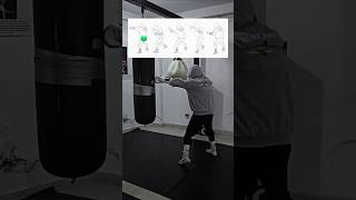 BOXING COMBO🥊🔥 #box #bagwork #combos #boxingtutorial #boxingdrills