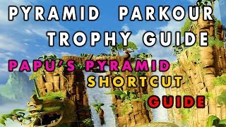Crash Team Racing Nitro Fueled   Pyramid Parkour Shortcut (Trophy Guide)