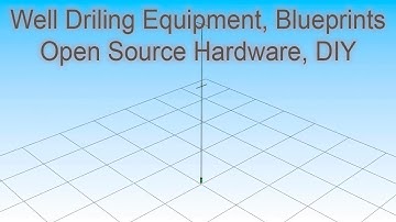 Well Driling Equipment, Blueprints Open Source Hardware, DIY