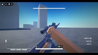 Devlog 3 of making a game like REDLINER (Sniper + shotgun)