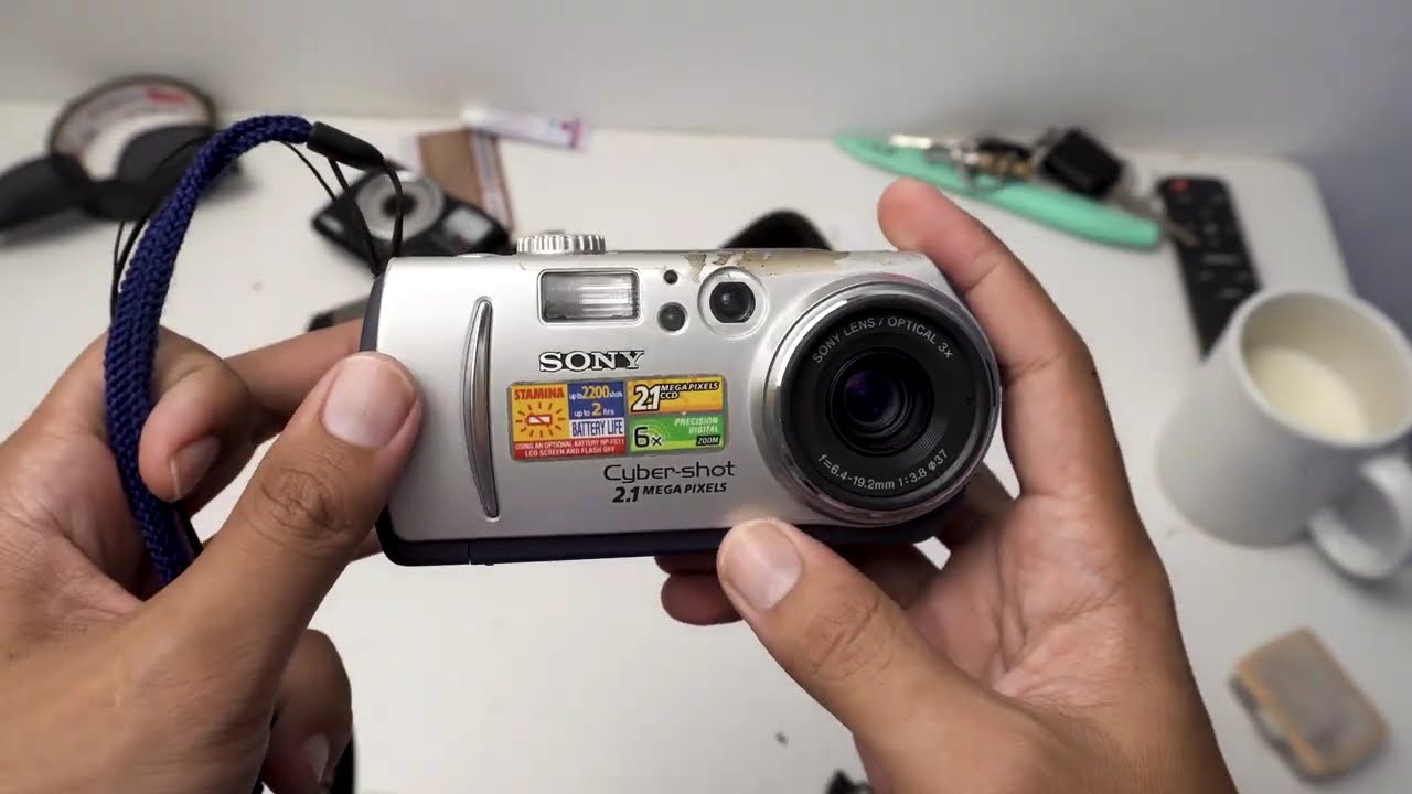 Unboxing SONY DSC P50 Rare Item Low Megapixel - YouTube