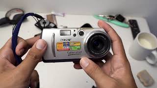 Unboxing SONY DSC P50 Rare Item Low Megapixel - YouTube
