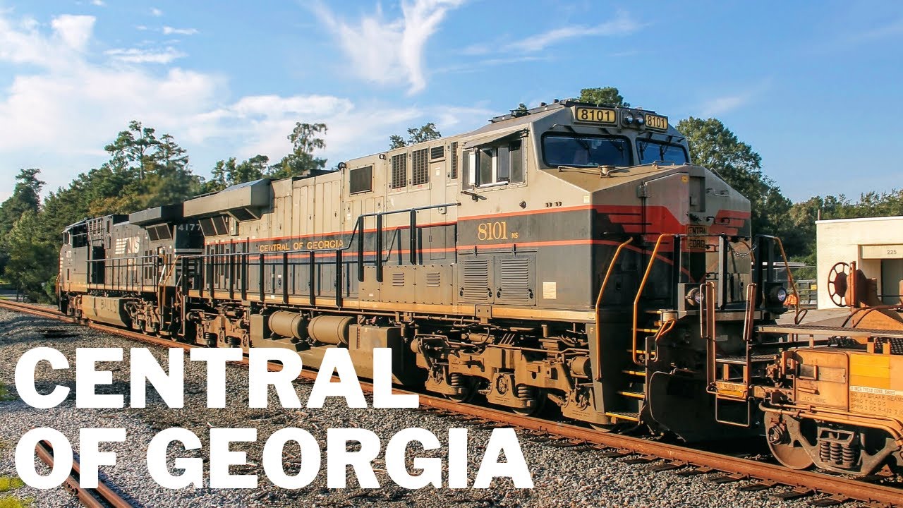 3 Train Evening in Summerville, SC Feat. NS 8101 [1080p60]