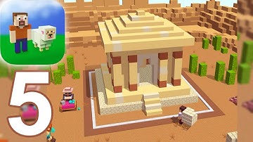 CubeCrafter - Craft & Mine Gameplay Walkthrough Part 5 (iOS Android)