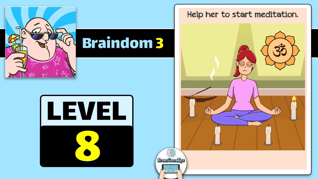 Braindom 3: Smart, Brain Games - Level 8 Answer