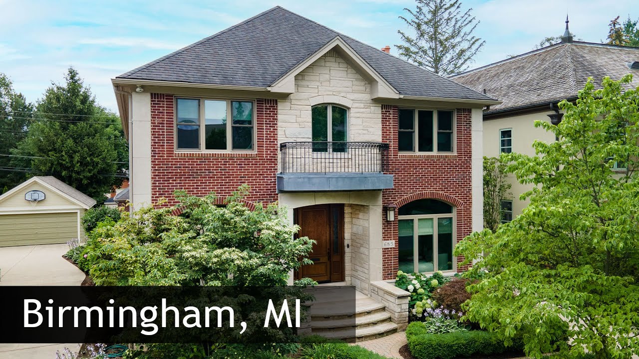 Tour of 685 Hanna St Birmingham, MI Real Estate & Homes YouTube