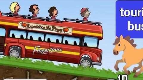 Hill Climb Racing - Gameplay Walkthrough Part 1 - tourist bus (iOS, Android) #Gameplay