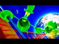 Roller Coaster To Space Scene THE SPONGEBOB MOVIE SEARCH FOR SQUAREPANTS 2025 Movie CLIP 4K