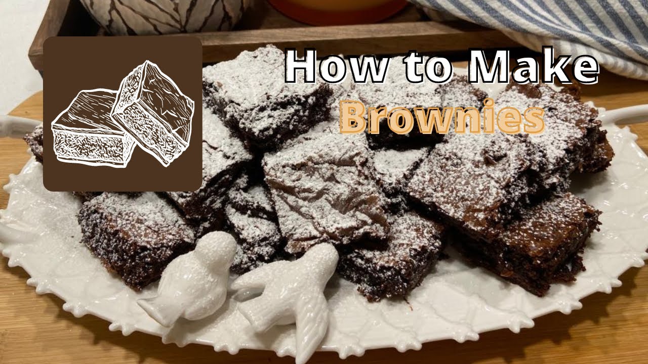 How To Make Homemade Brownies From Scratch | Faridas Kitchen |