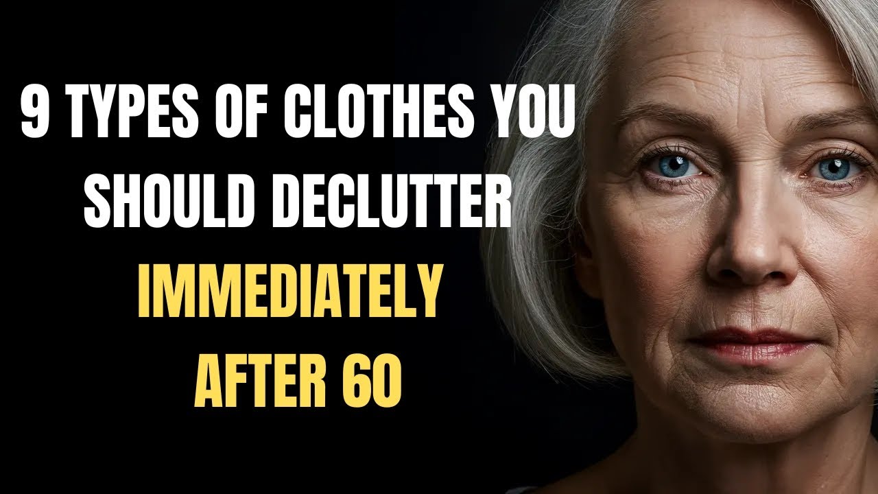 9 видов одежды, от которых стоит избавиться сразу после 60 лет