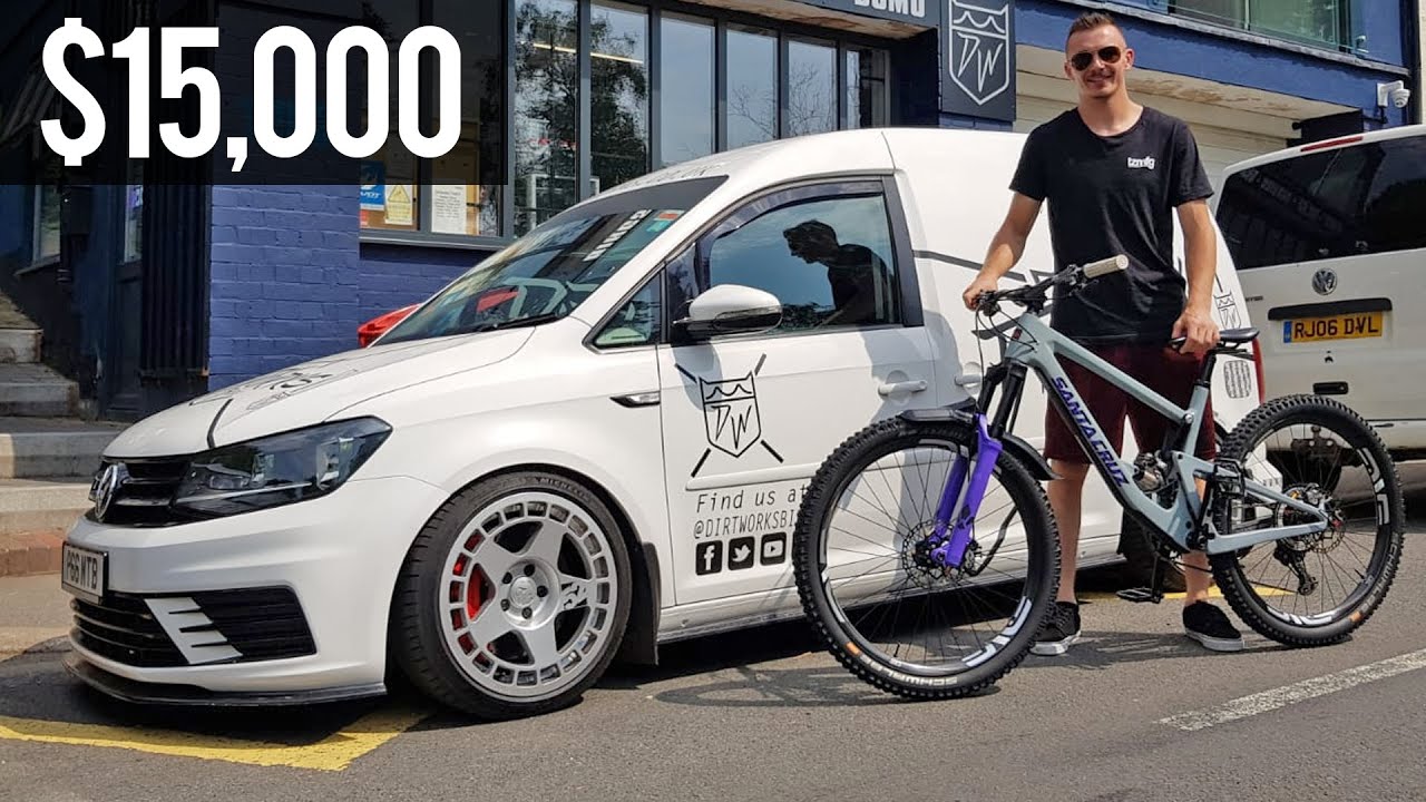 adam lz 350z GOT A BIKE WORTH MORE THAN MY CAR! (POV UK MTB)