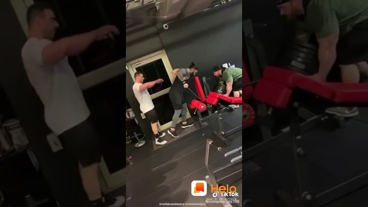 Roman reigns# in seconds# workout video