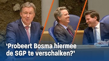 Who will be the new Speaker of the House: Bosma, Van Campen or Van der Lee?
