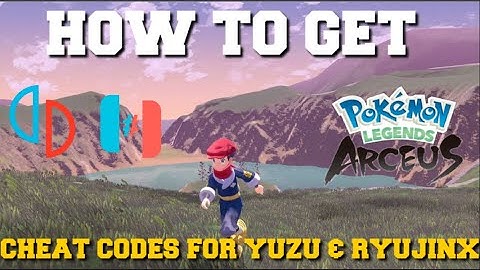 YUZU & RYUJINX EMULATOR HOW TO GET CHEAT CODES FOR POKEMON LEGENDS ARCEUS (BEST METHOD)