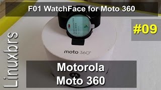 Motorola Moto 360 - F01 WatchFace for Moto 360 - Português screenshot 1