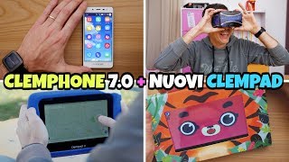 Novità CLEMPHONE 7.0 4G E CLEMPAD Clementoni Novità CLEMPHONE 7.0 4G E CLEMPAD Clementoni