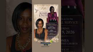 Kemie Joseph | Funeral Service Announcement #obituariessvg